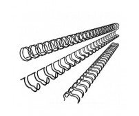 Lò Xo Sắt Đóng Sách Phi 14.3mm Màu Đen