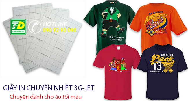 Giấy in chuyển nhiệt 3G Jet