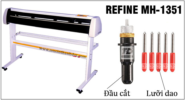 Máy Cắt Decal Refine MH 1351 Khổ 1m2 độ bền vượt trội