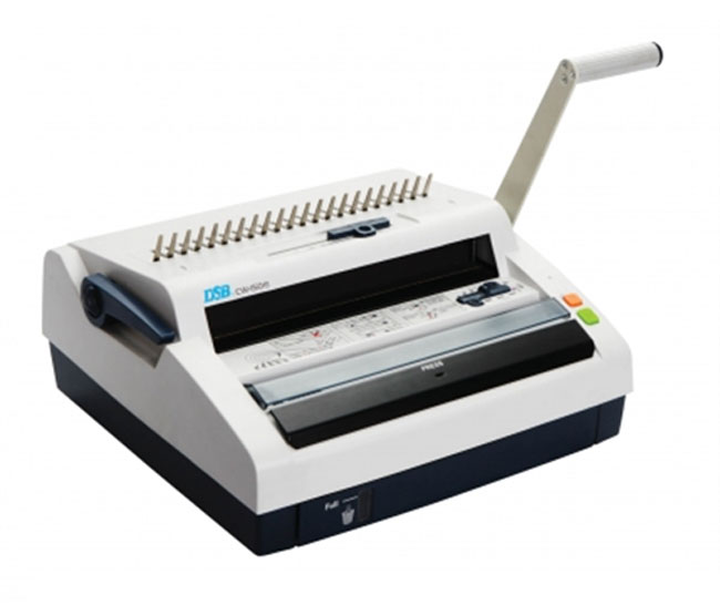 Máy Đóng Sách Gáy Xoắn Nhựa & Kẽm DSB CW-150E