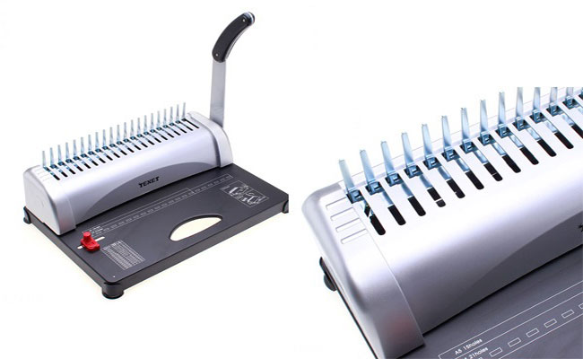 máy đóng gáy lò xo nhựa TEXET CB-950